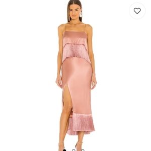 Cinq a Sept Eastwood Dress In Bare Rose